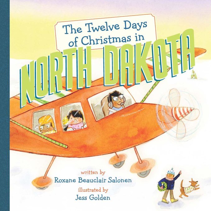 12 Days of Christmas in North Dakota book cover